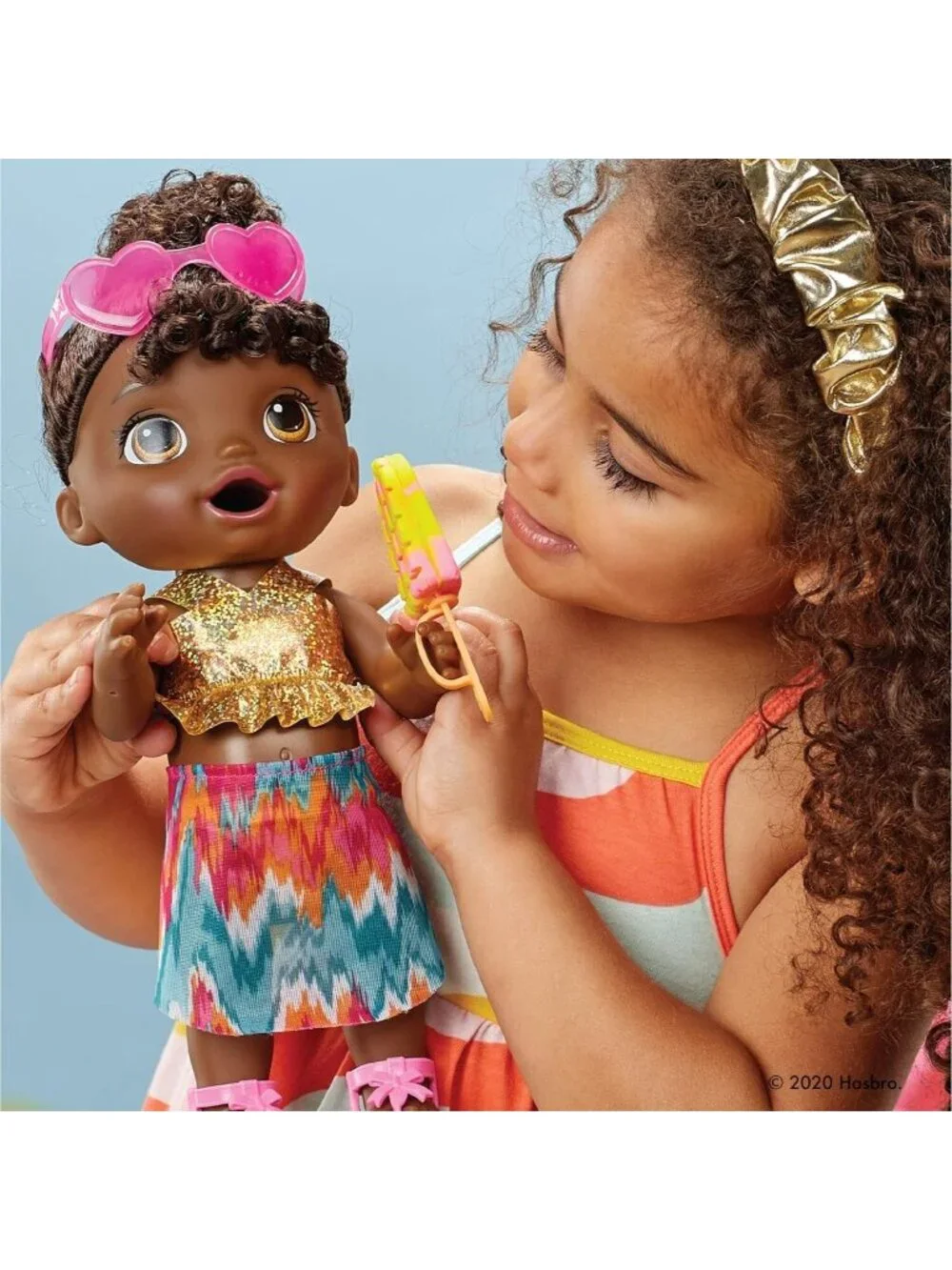 Baby Alive Sunshine Snacks Doll • 12” Feeding & Waterplay Fun • Summer Outfit